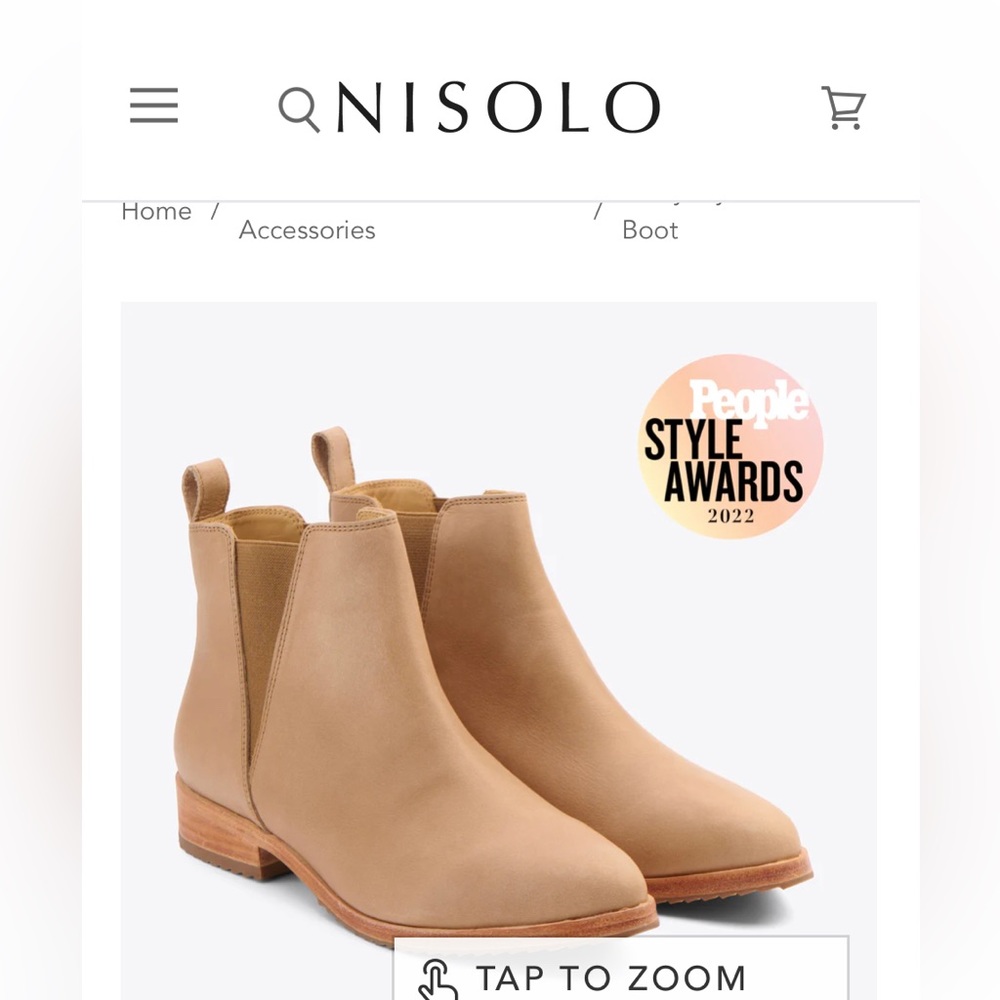 Nisolo everyday Chelsea boot